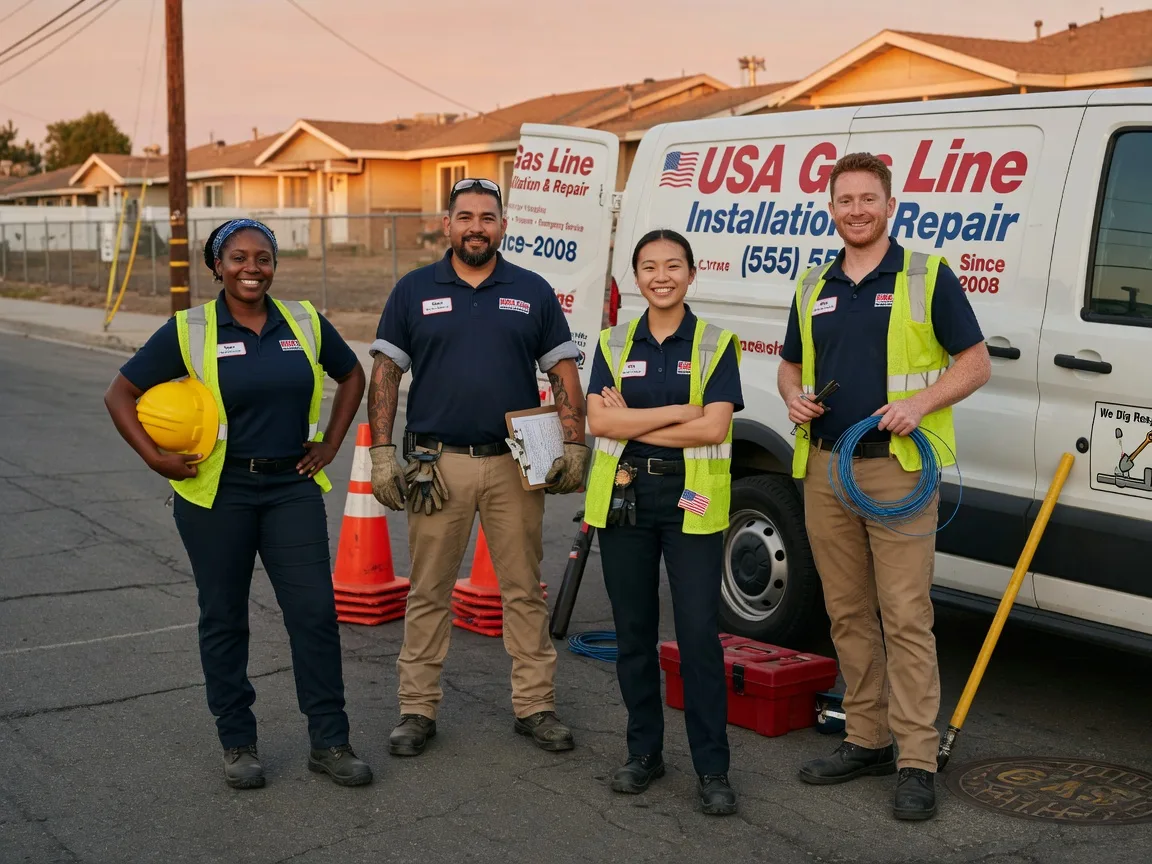 Gas Line Installation company in Dennison, MN